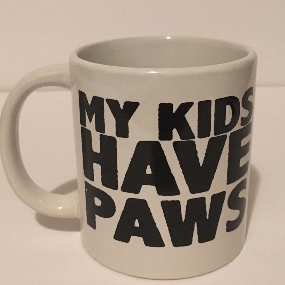 My kids have 🐾 Paws 14 oz mug